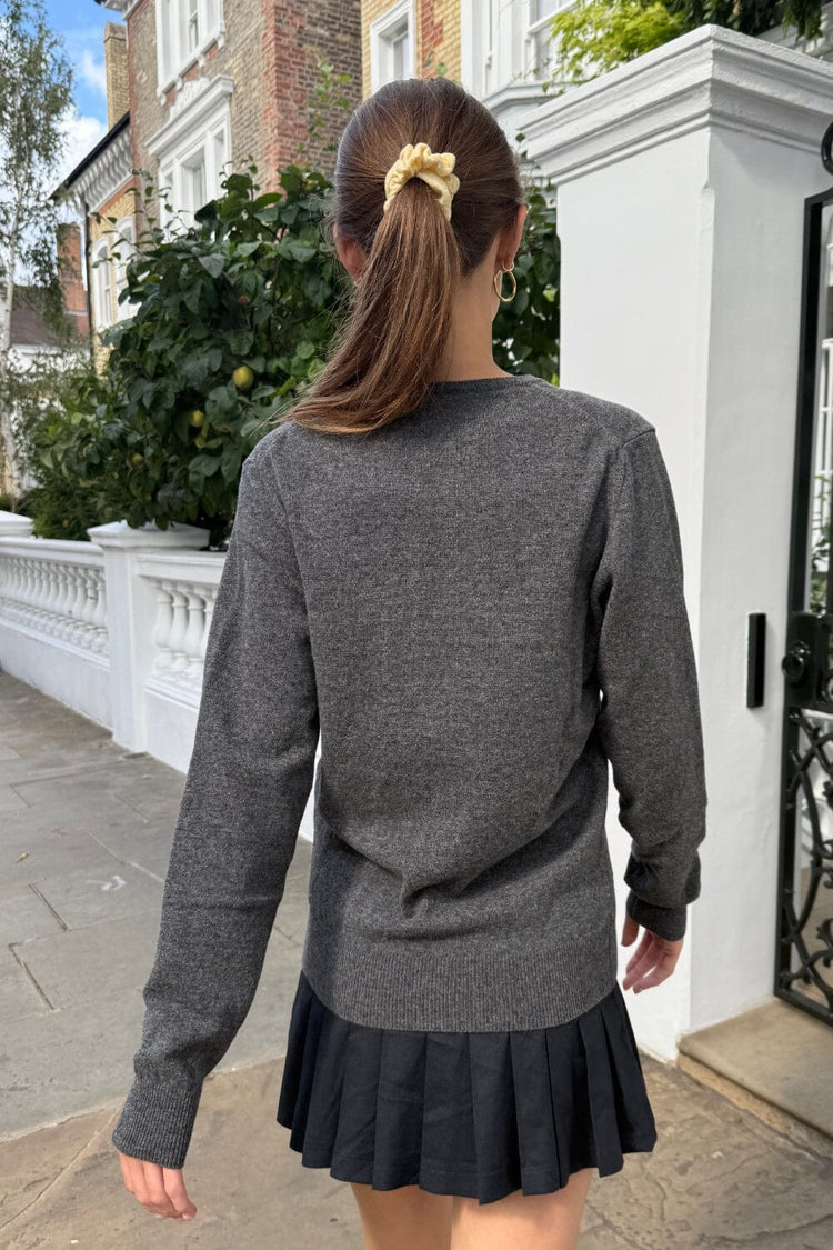Martha Thick Sweater | Dark Grey / Regular Fit