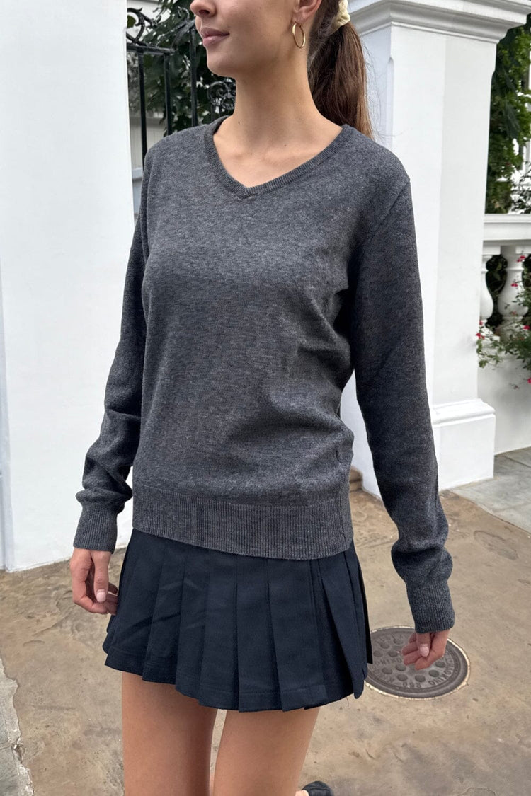 Martha Thick Sweater | Dark Grey / Regular Fit