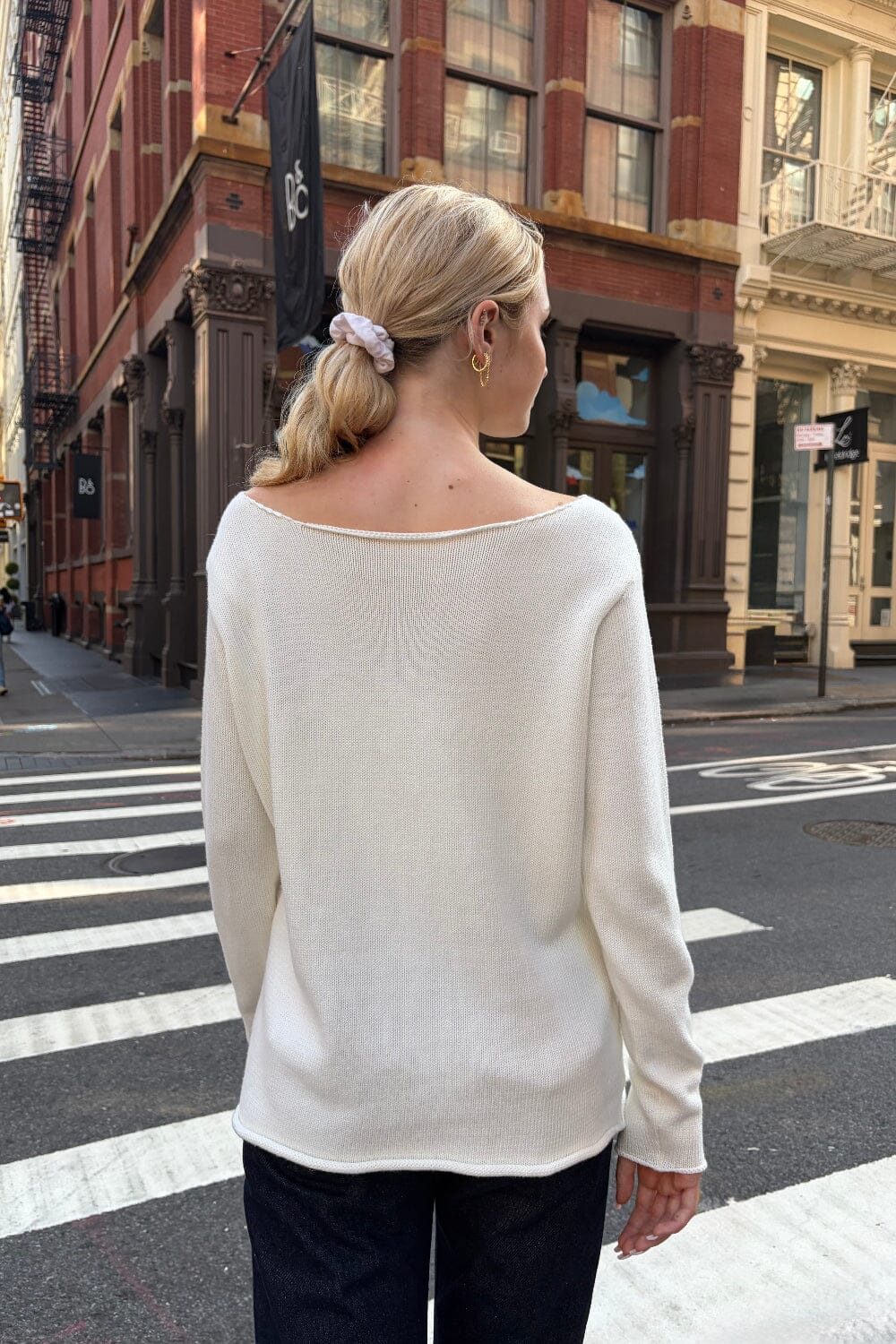 Giorgia Sweater | White / S/M