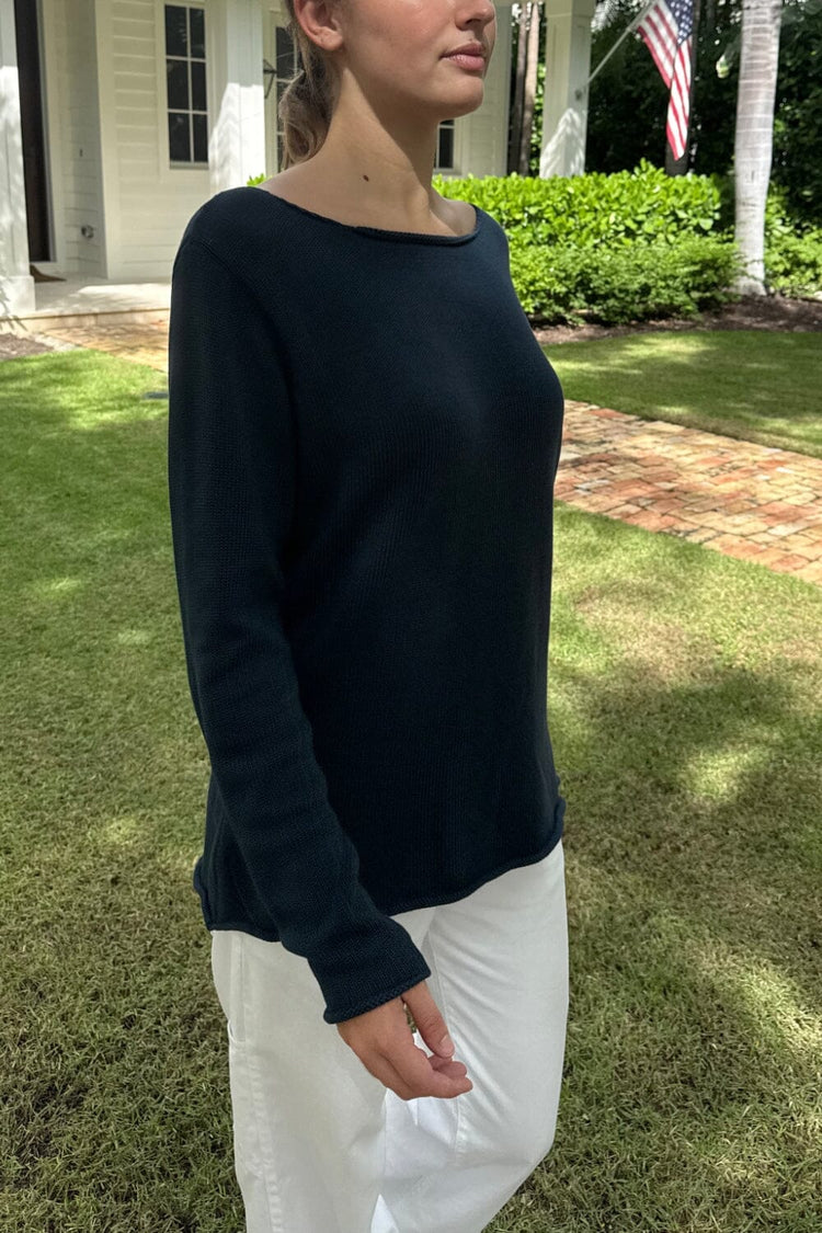 Martha Sweater | Navy Blue / Regular Fit