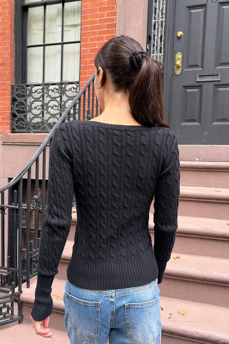 Alina Sweater | Black / XS/S
