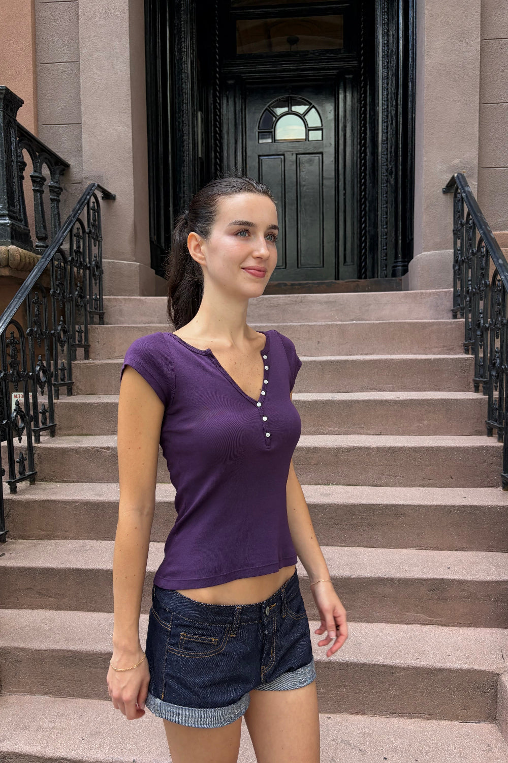 Zelly Top | Deep Purple / XS/S