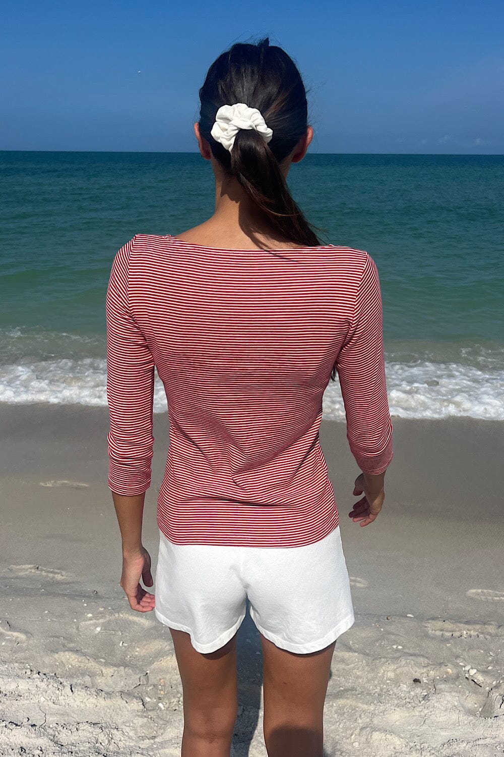 Red and White Stripes / XS