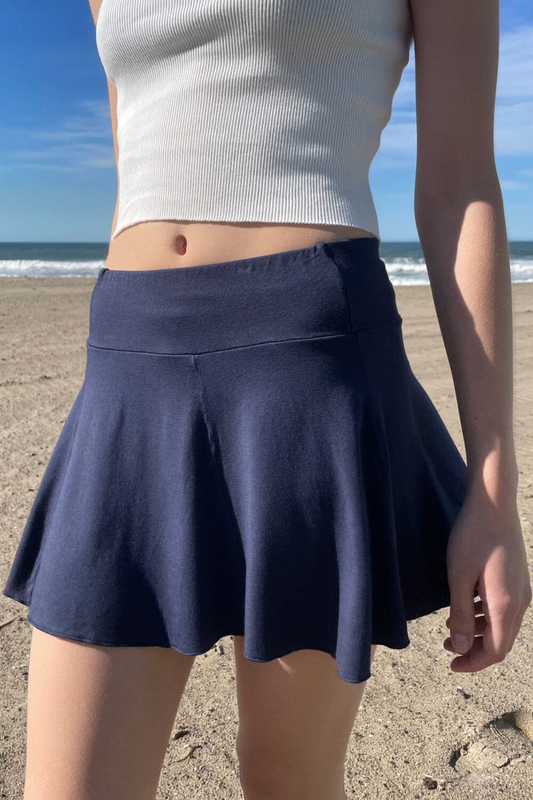 Starla Mini Skirt | Navy / S