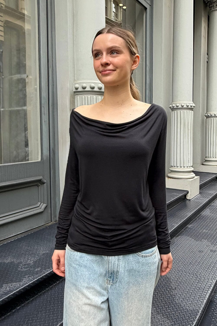 Aina Top | Black / XS/S