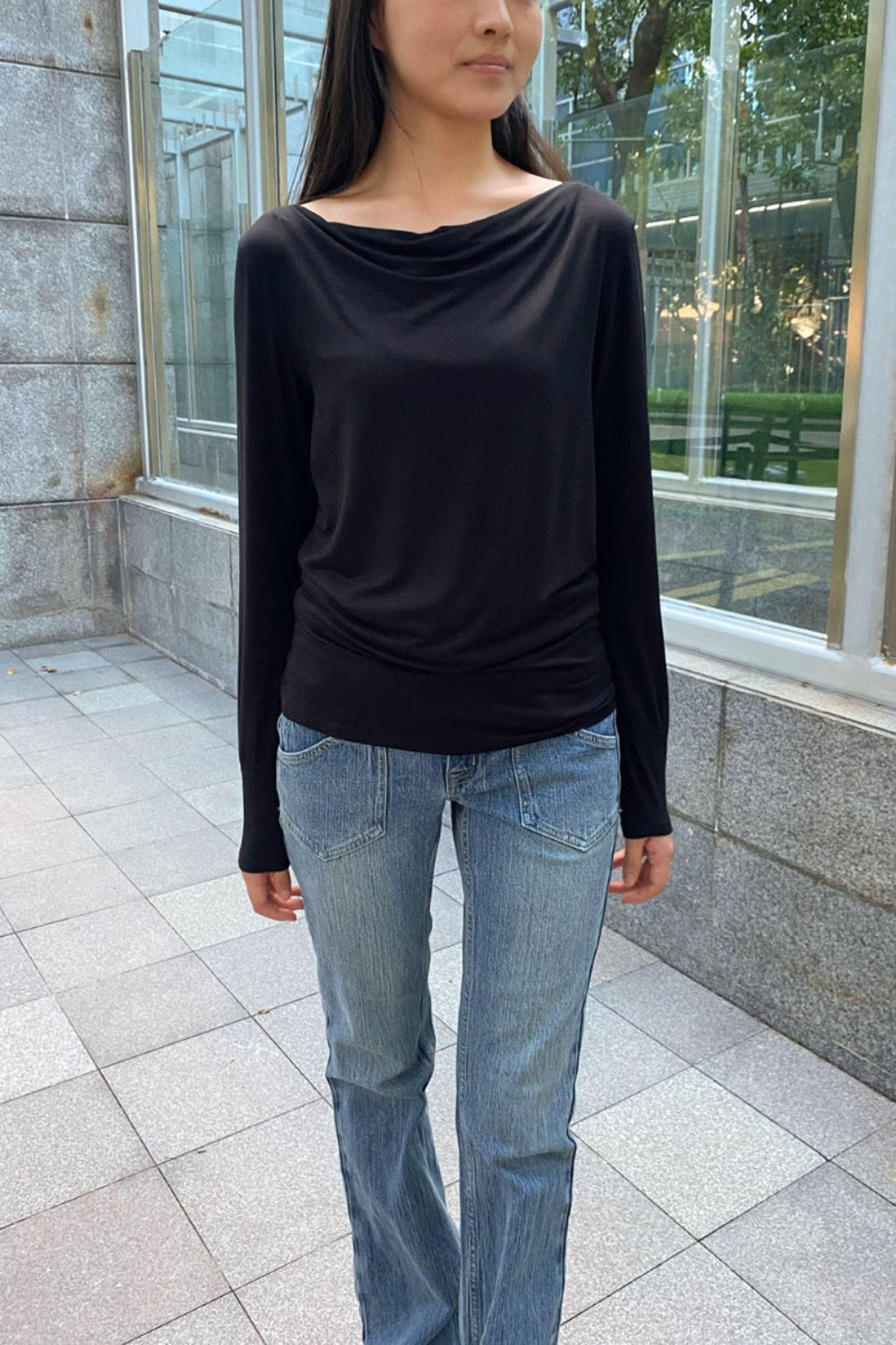 Aina Top | Black / XS/S