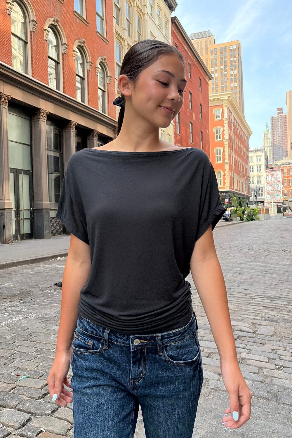 Adelia Top | Black / XS/S