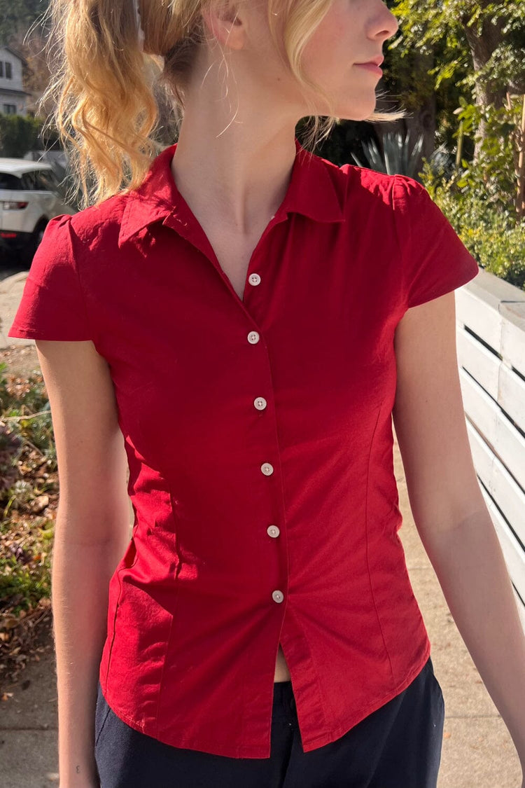 Rue Top | Red / XS/S