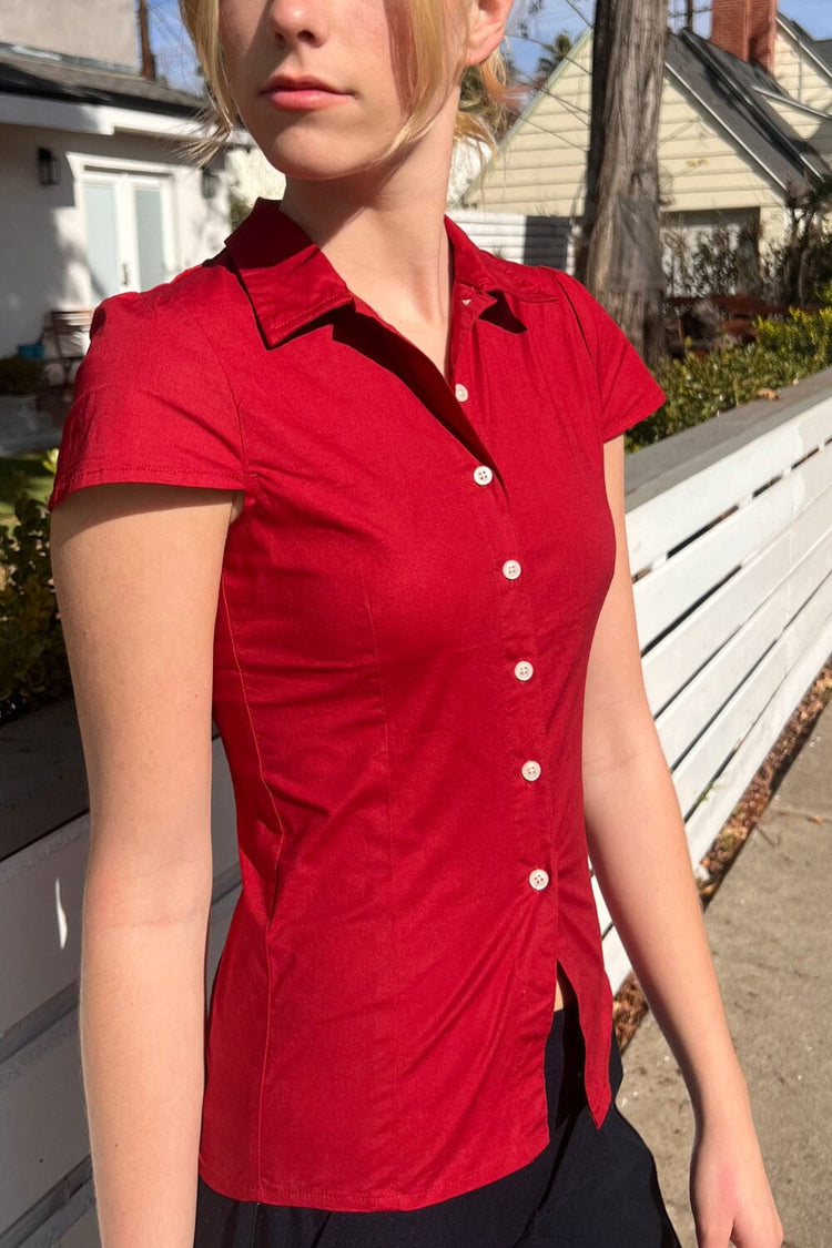 Rue Top | Red / XS/S