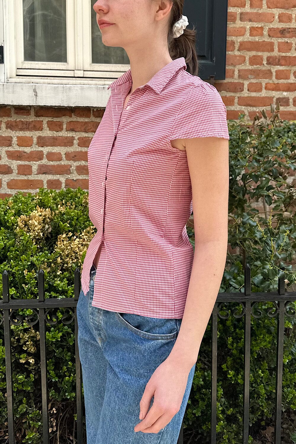 Rue Plaid Top