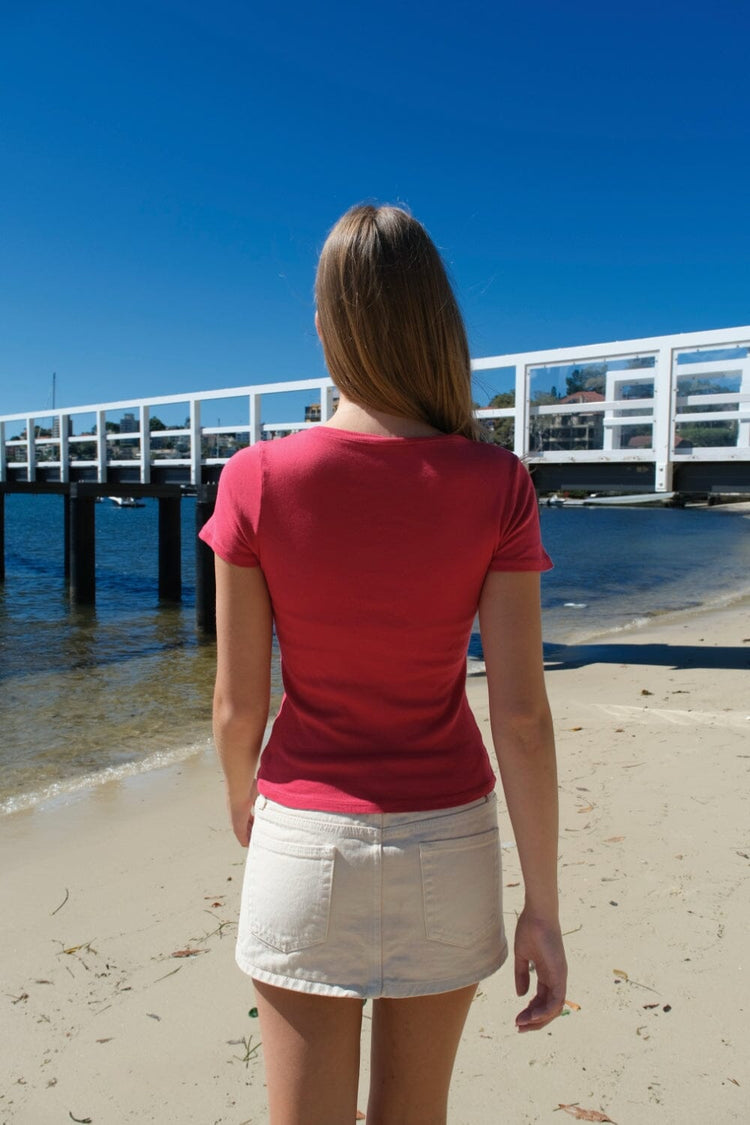 Zelly Top | Viva Magenta / XS/S