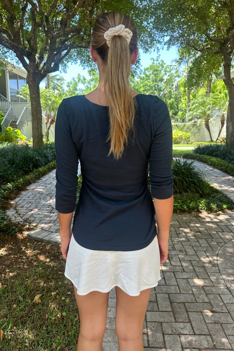Salome Top | Dark Navy Blue