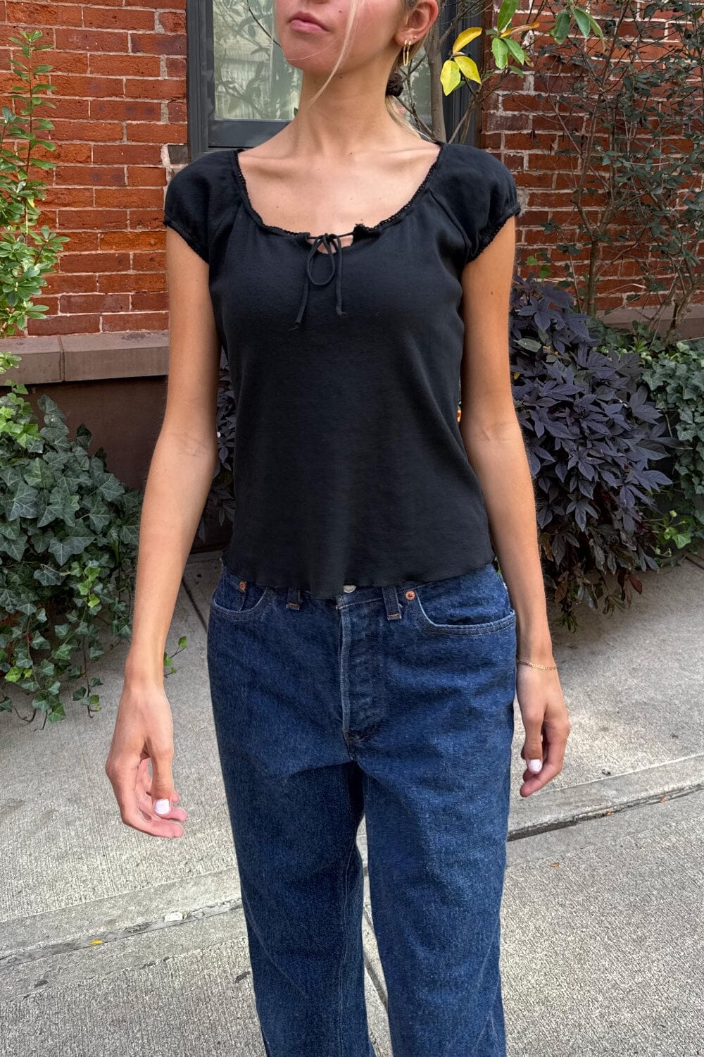 Noa Eyelet Top