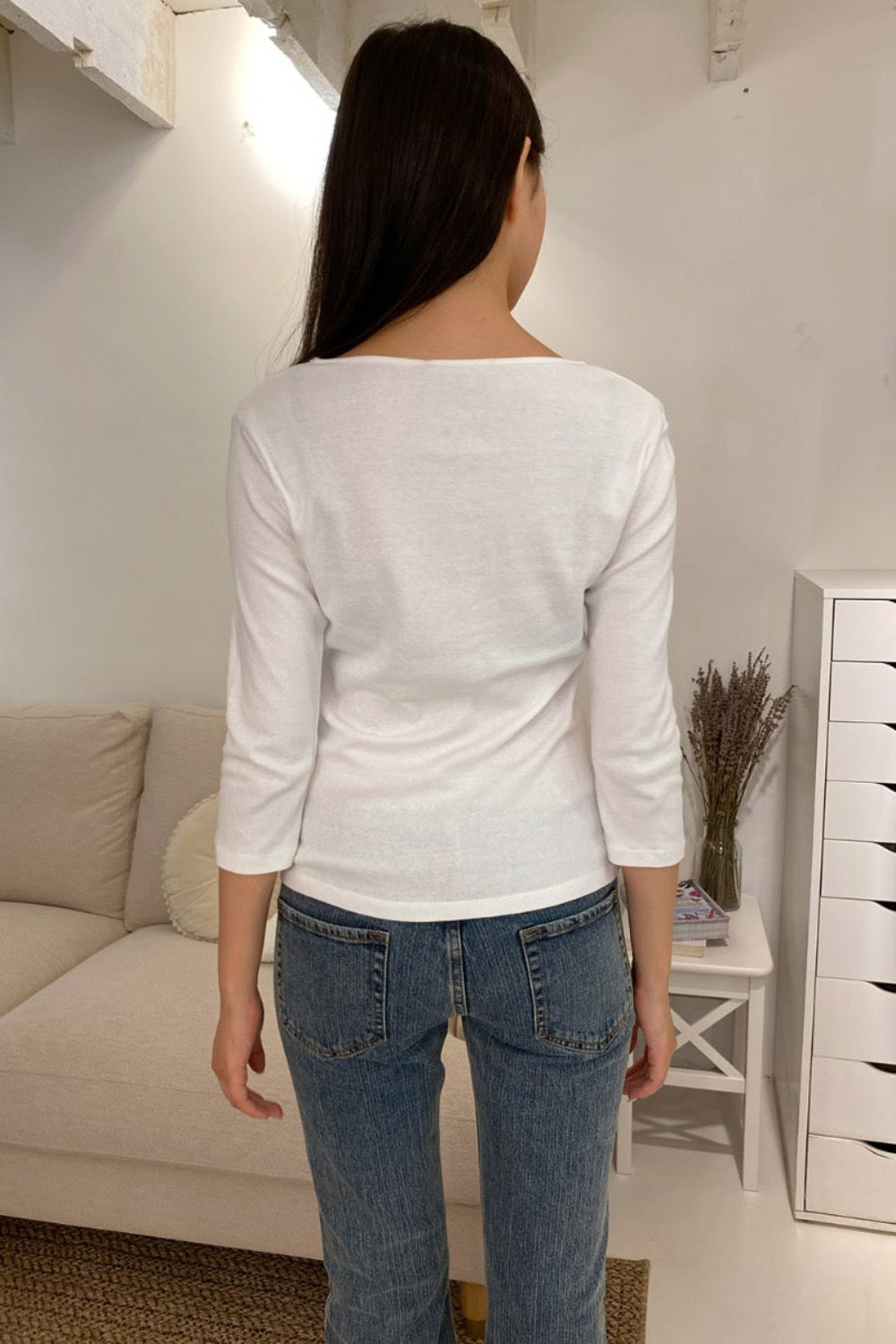 Adrianna Top | White / XS/S
