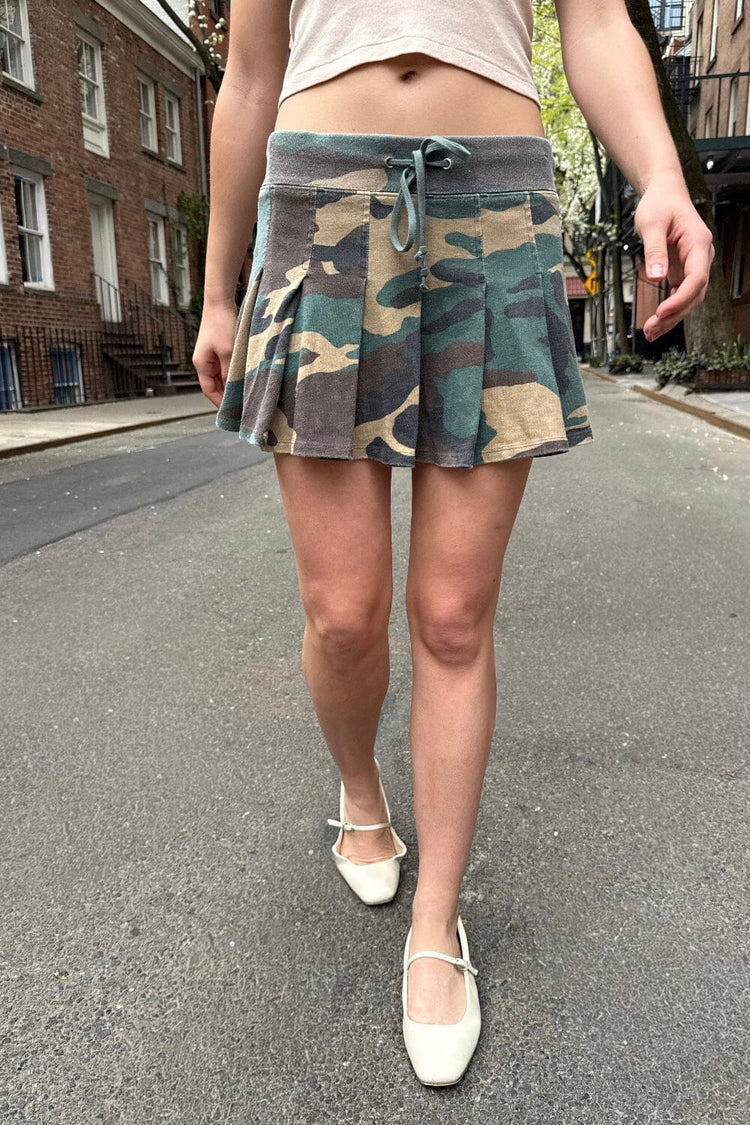 Nadia Camouflage Skirt | Camouflage / XS/S
