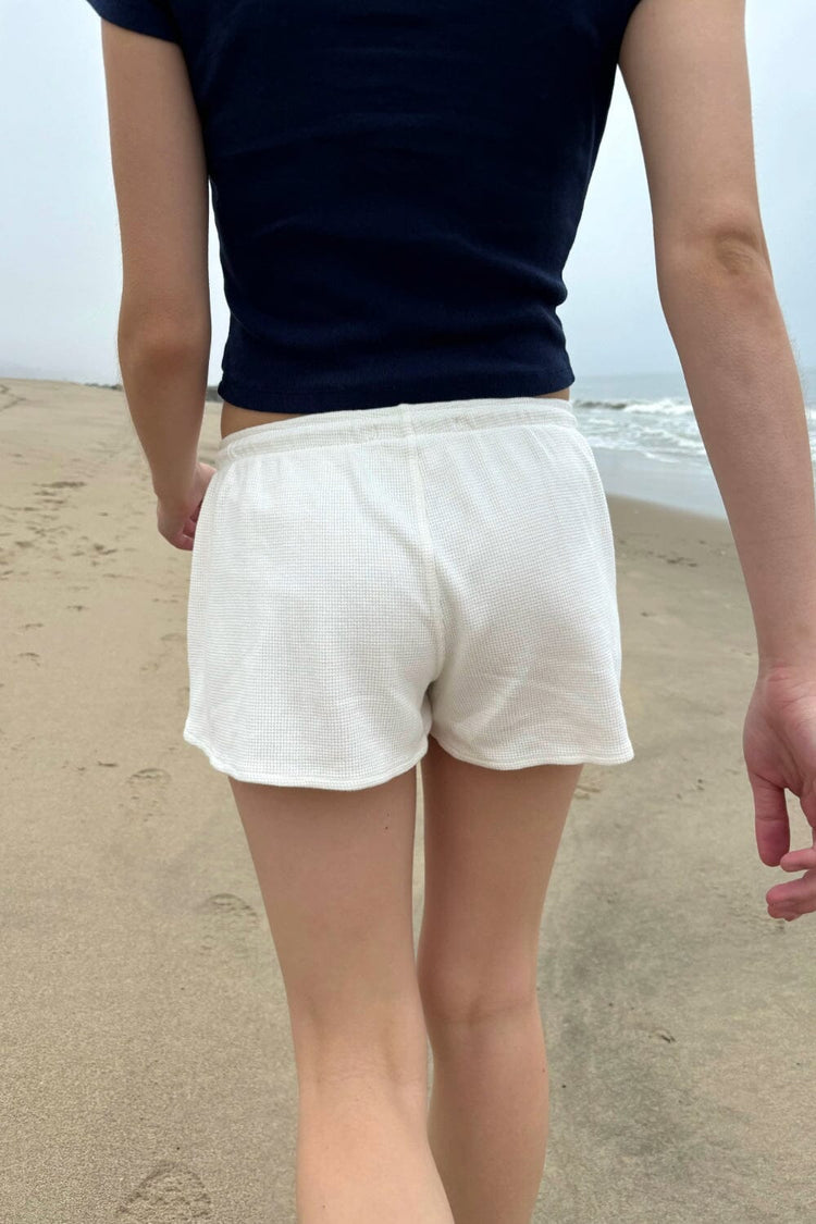 Summer Thermal Shorts | White / XS
