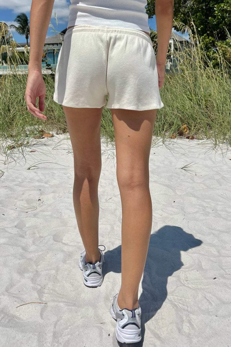 Summer Thermal Shorts | Ivory / XS