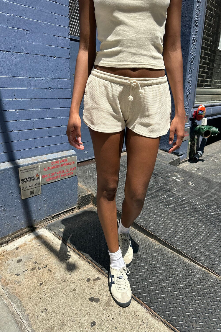 Summer Thermal Shorts | Ivory / XS