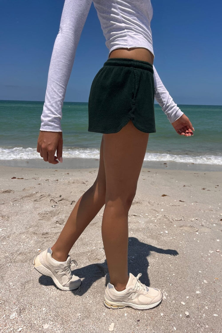 Summer Thermal Shorts | Dark Green / XS