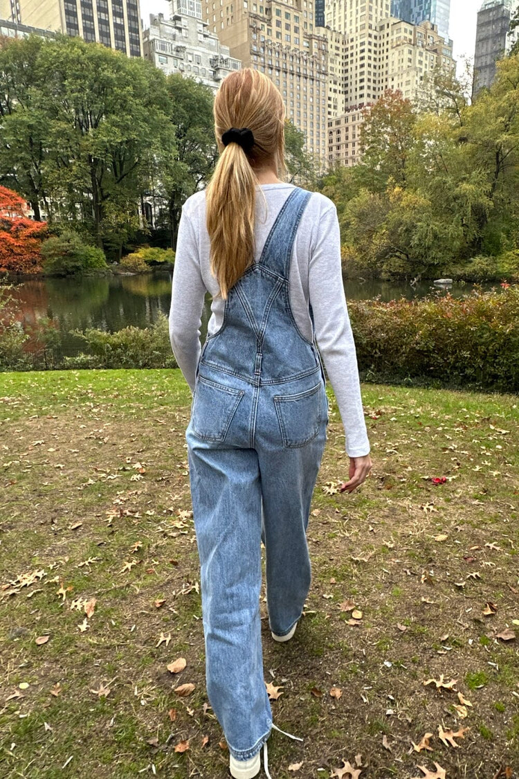 Finley Overalls | Light Denim / S