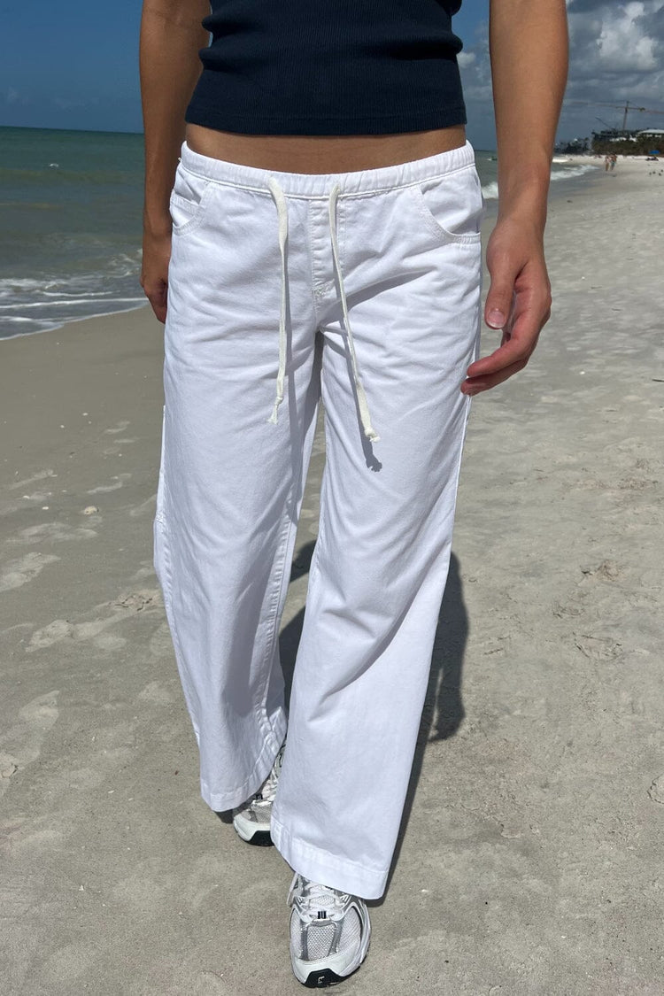 Ginevra Pants | White / S