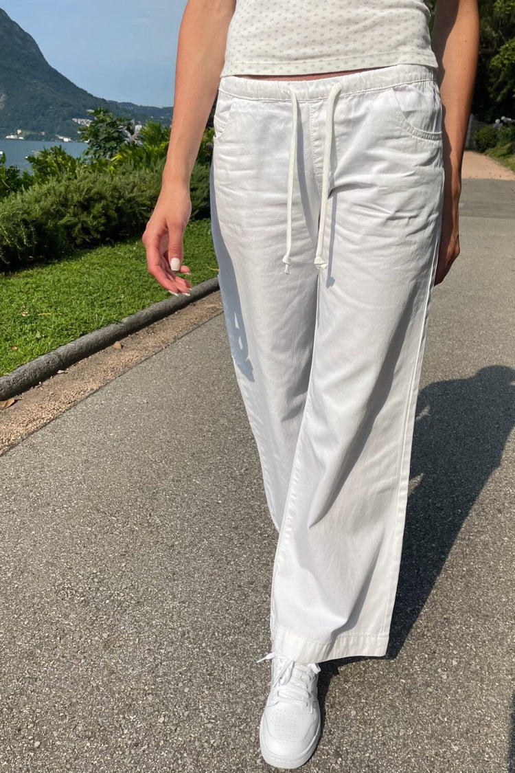 Ginevra Pants | White / S