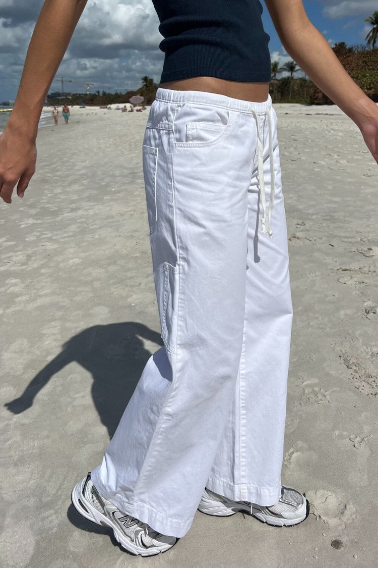 Ginevra Pants | White / S