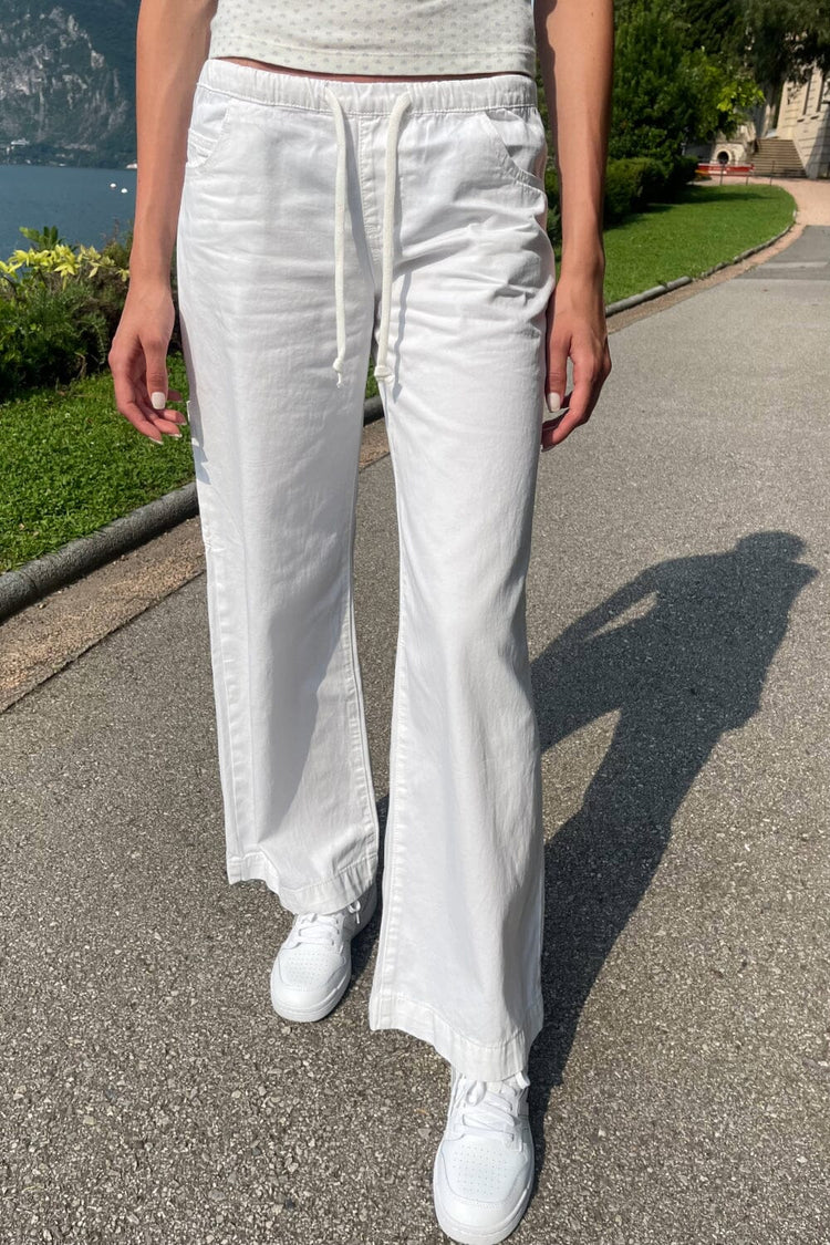 Ginevra Pants | White / S