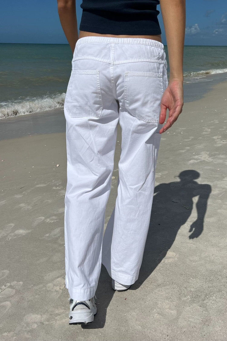 Ginevra Pants | White / S