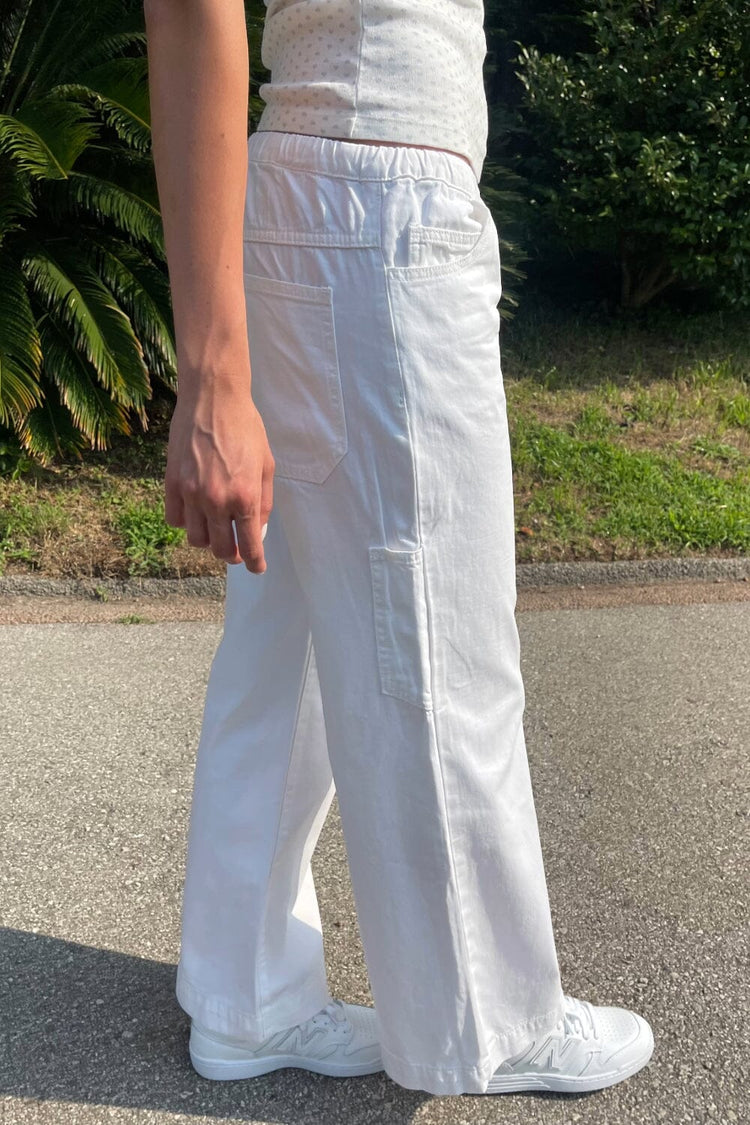 Ginevra Pants | White / S