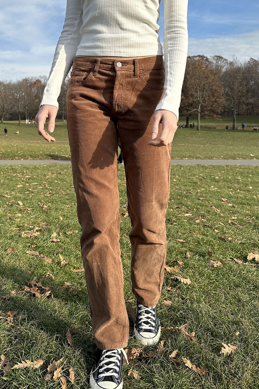 Brandy Melville USA-Addison Corduroy Pants