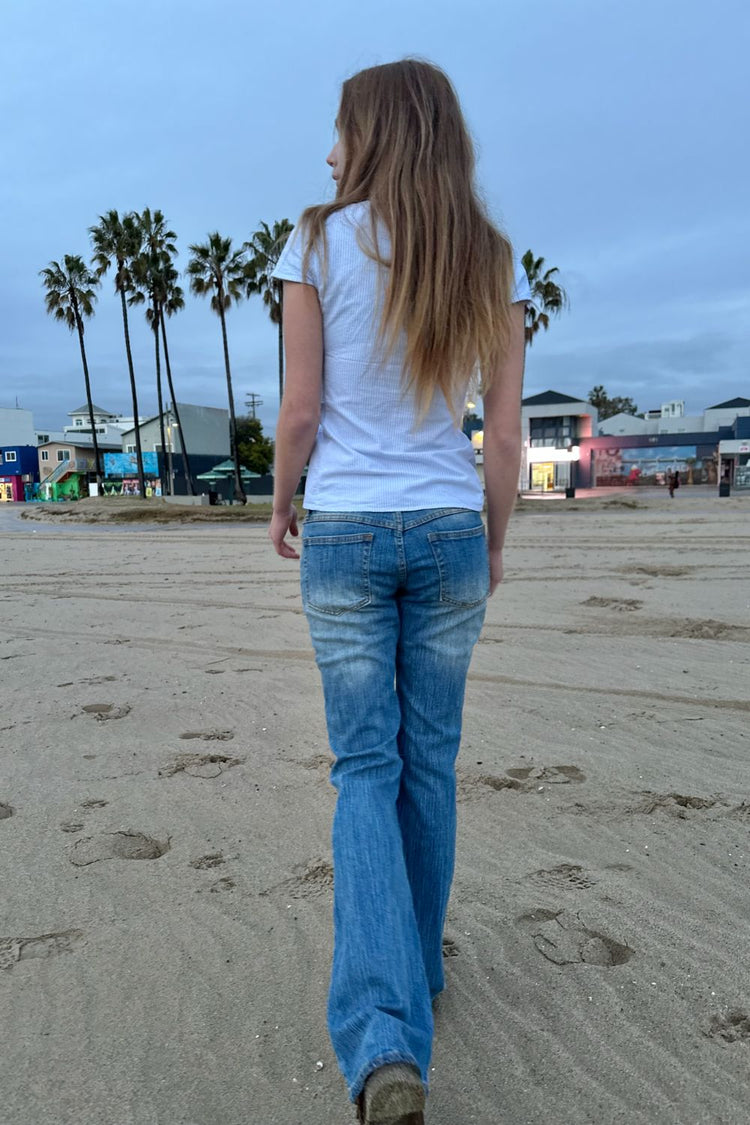 Brielle 90's Jeans | 90 Wash Denim / S