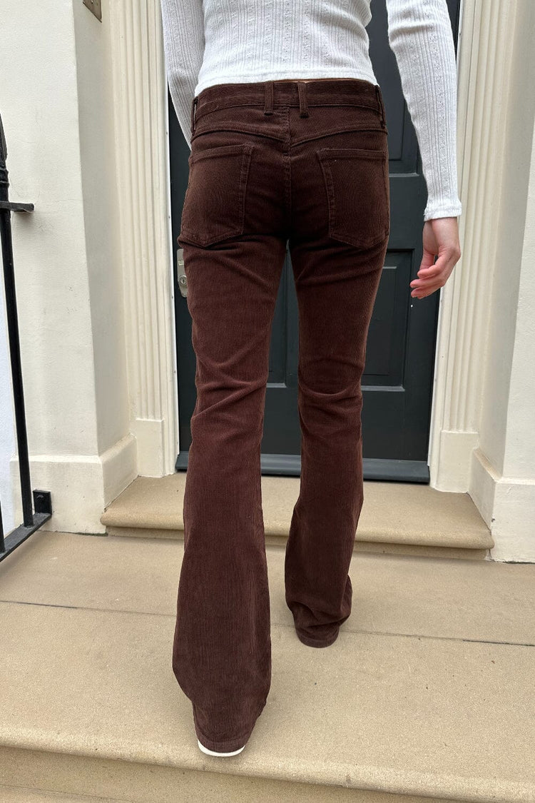 Brielle Corduroy Pants | Chocolate / S