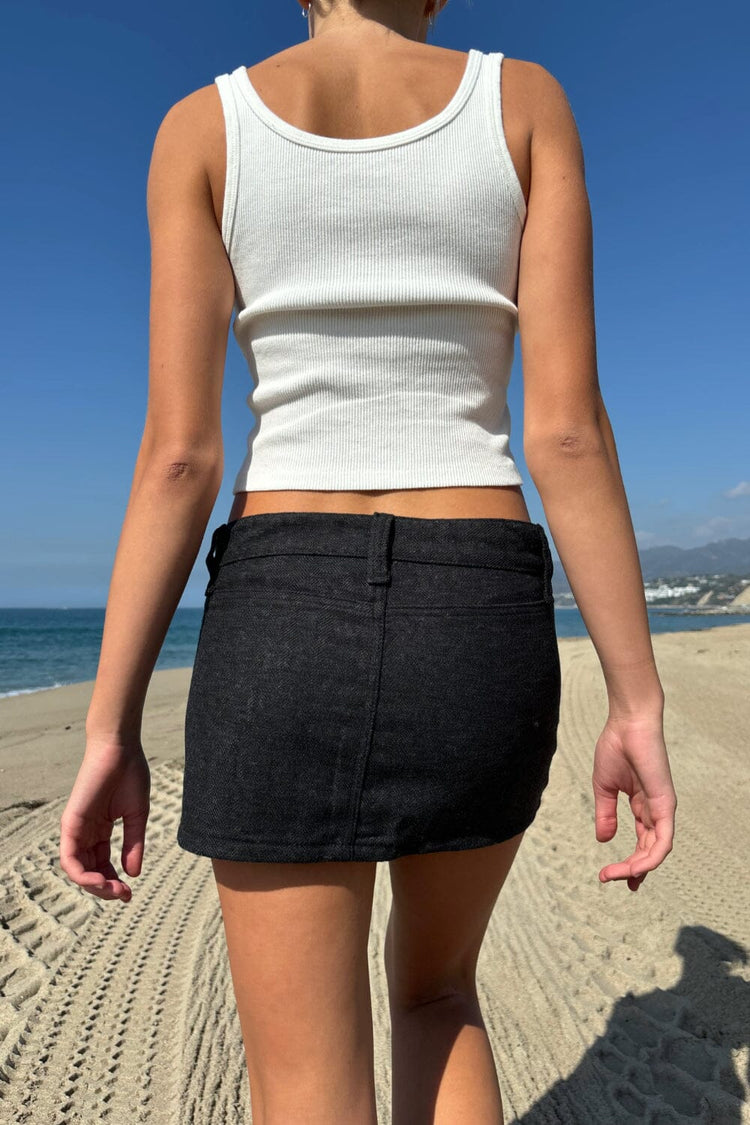 Noemi Wool Skirt | Black / XS/S