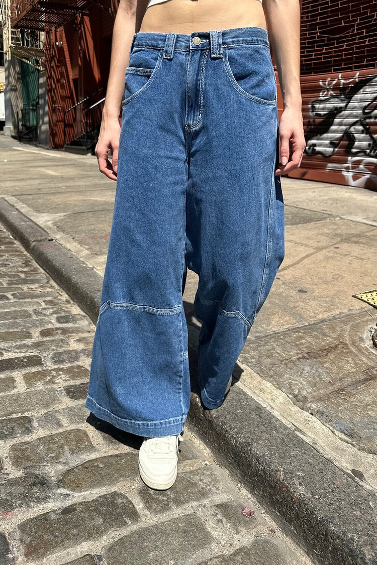 Livie Jeans | Medium Wash Denim / S