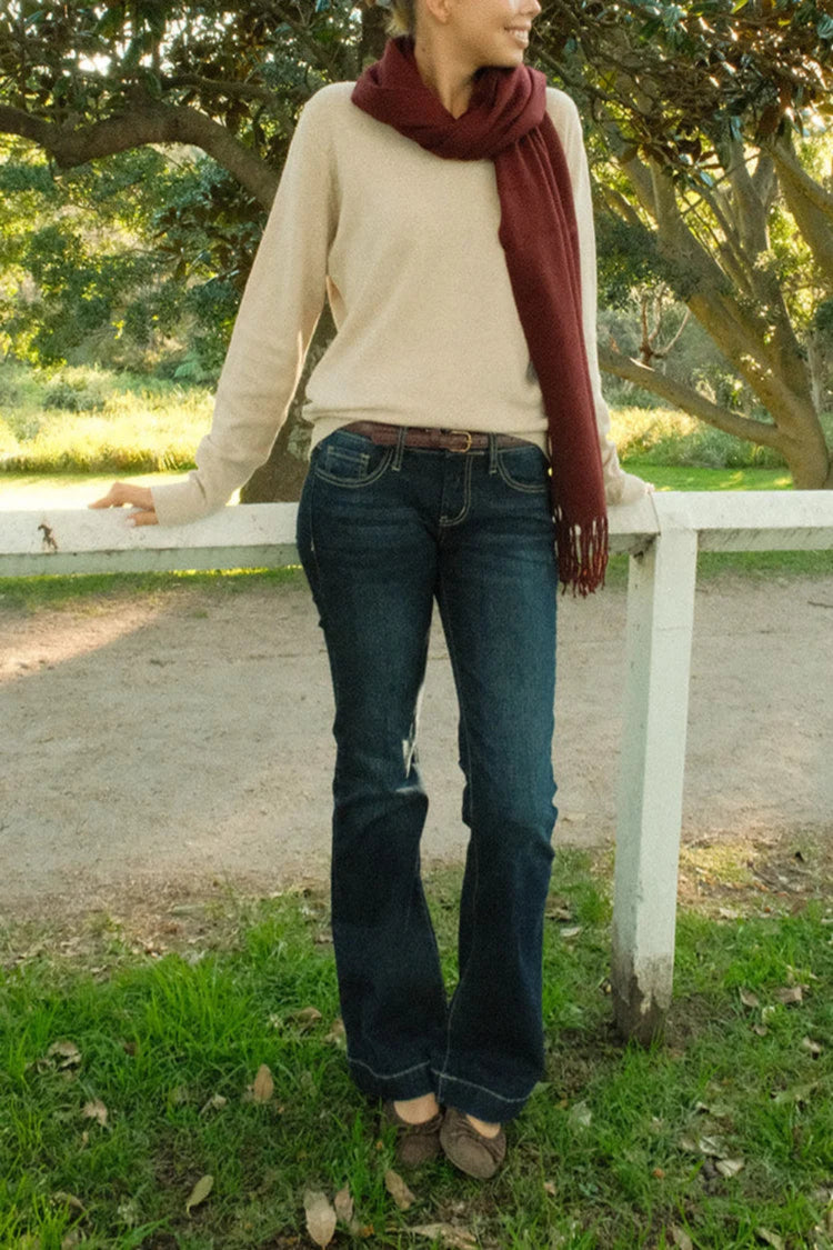 Octavia Denim Jeans | Dark Denim / XS/S