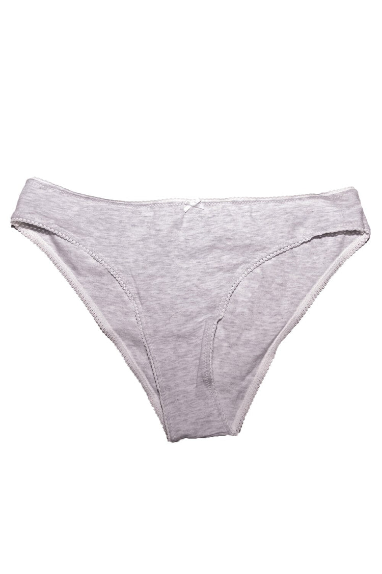 Scalloped Underwear | Silver Grey / XS/S