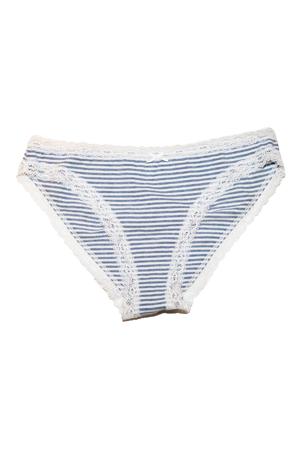 Stripe Scallop Bow Underwear