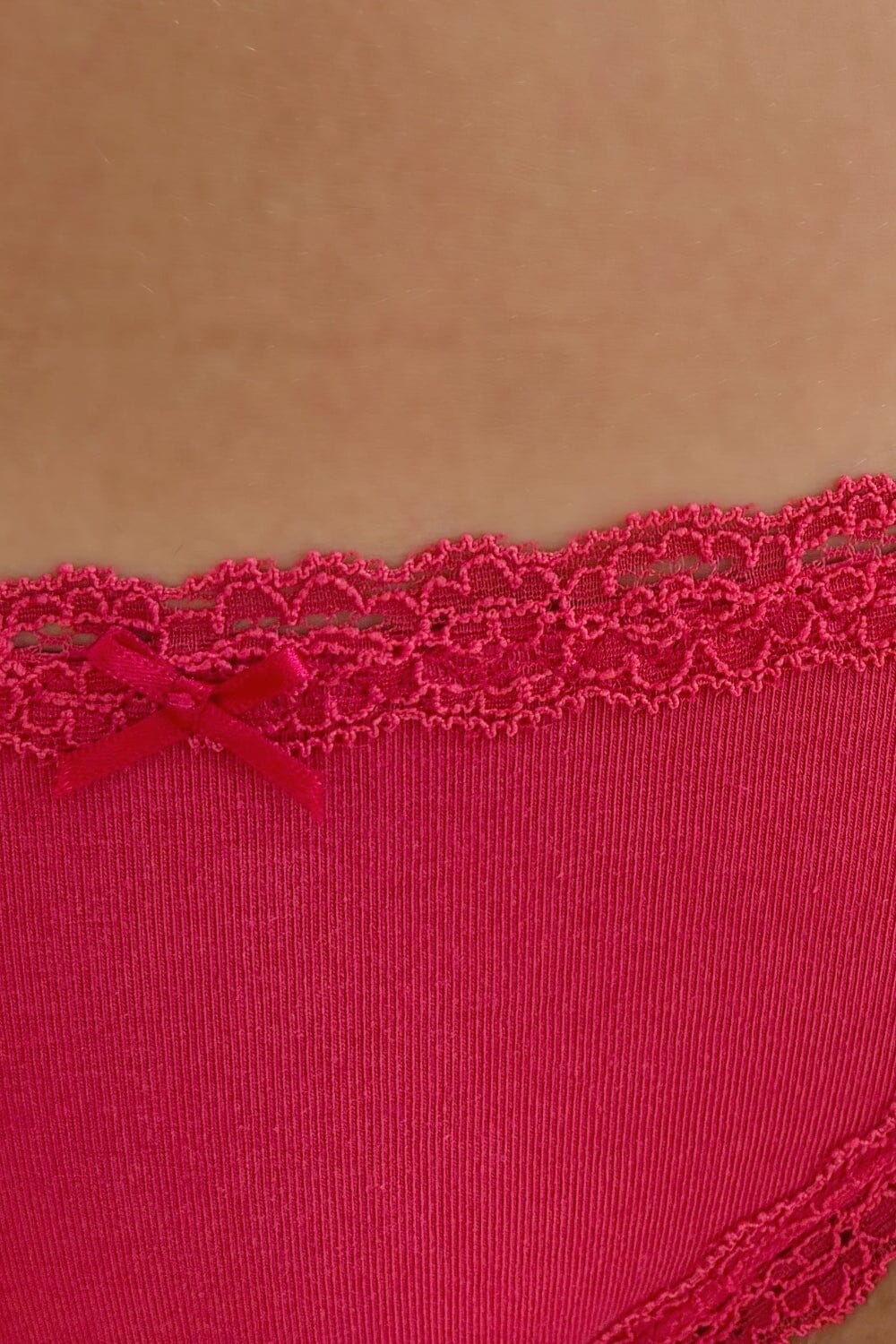 Lace Underwear | Red / XS/S