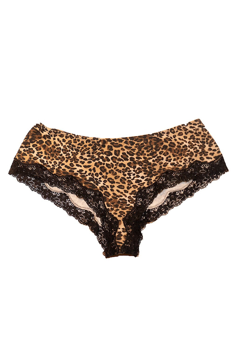 Feline Print Lace Underwear | Feline Print / XS/S