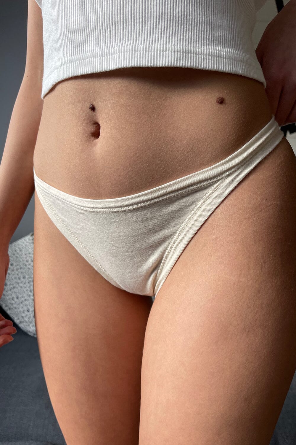 Brandy Melville heart boxers White - $29 - From Talia