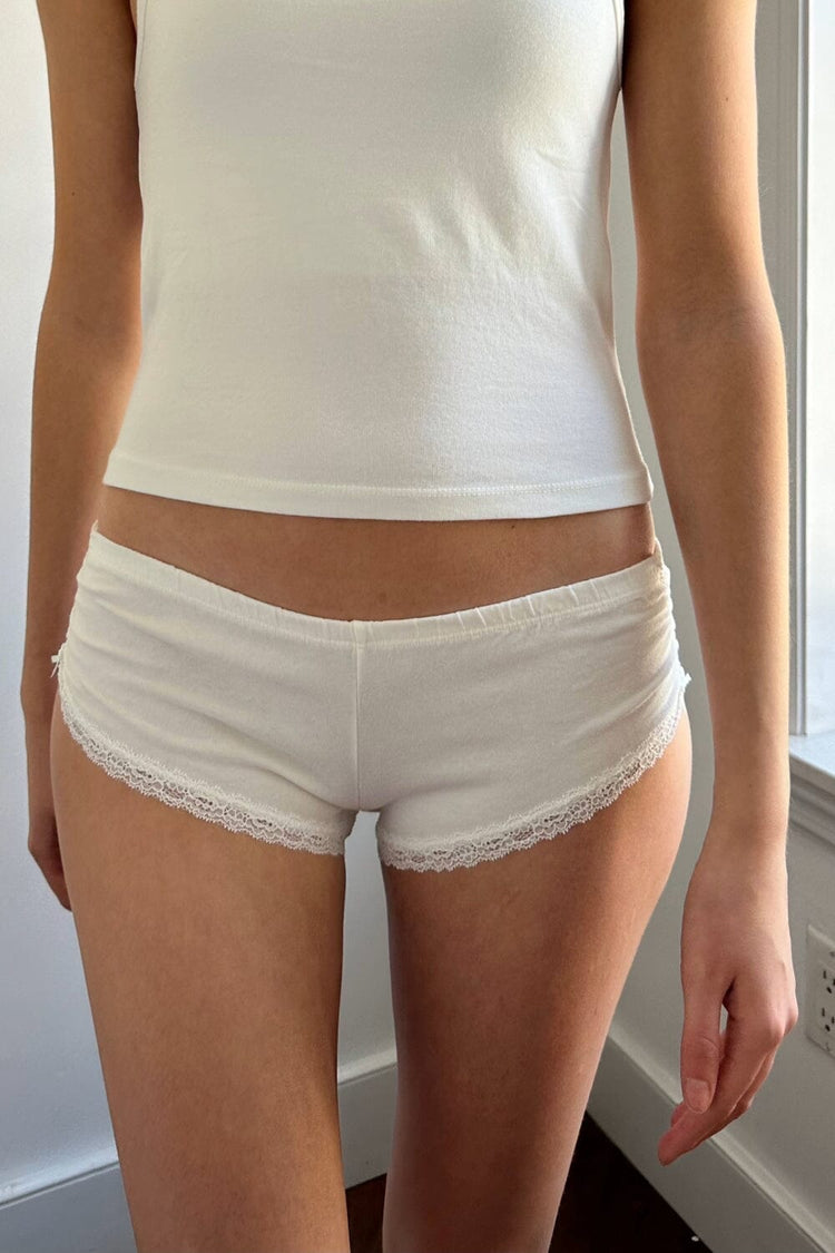 Lace Hipster Underwear | Natural white XS/S