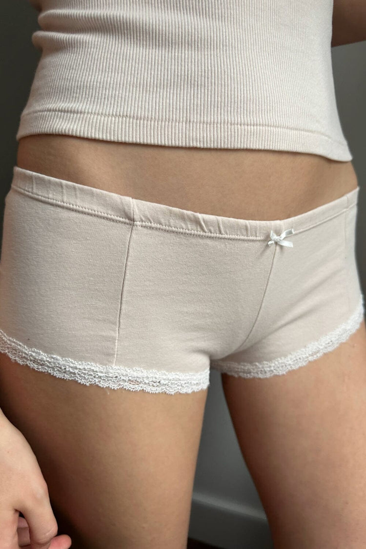 Lace Hipster Underwear | Pastel Pink / XS/S