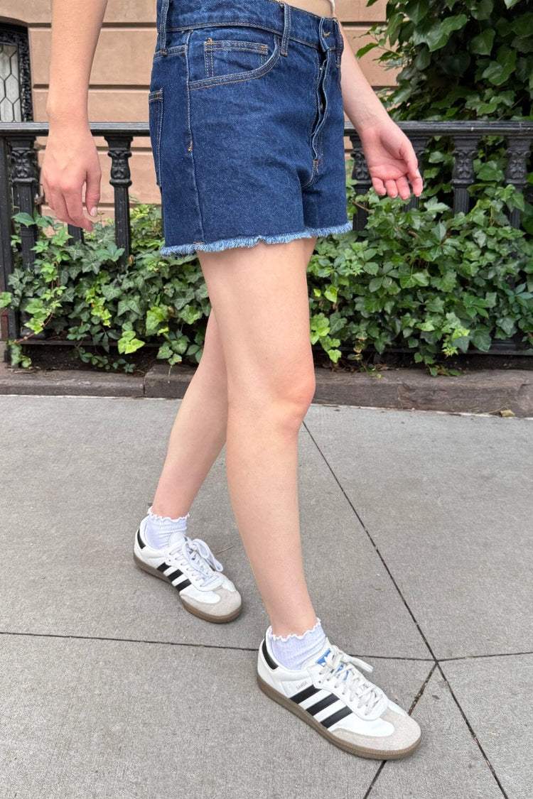 Gail Denim Shorts | Dark Denim / S