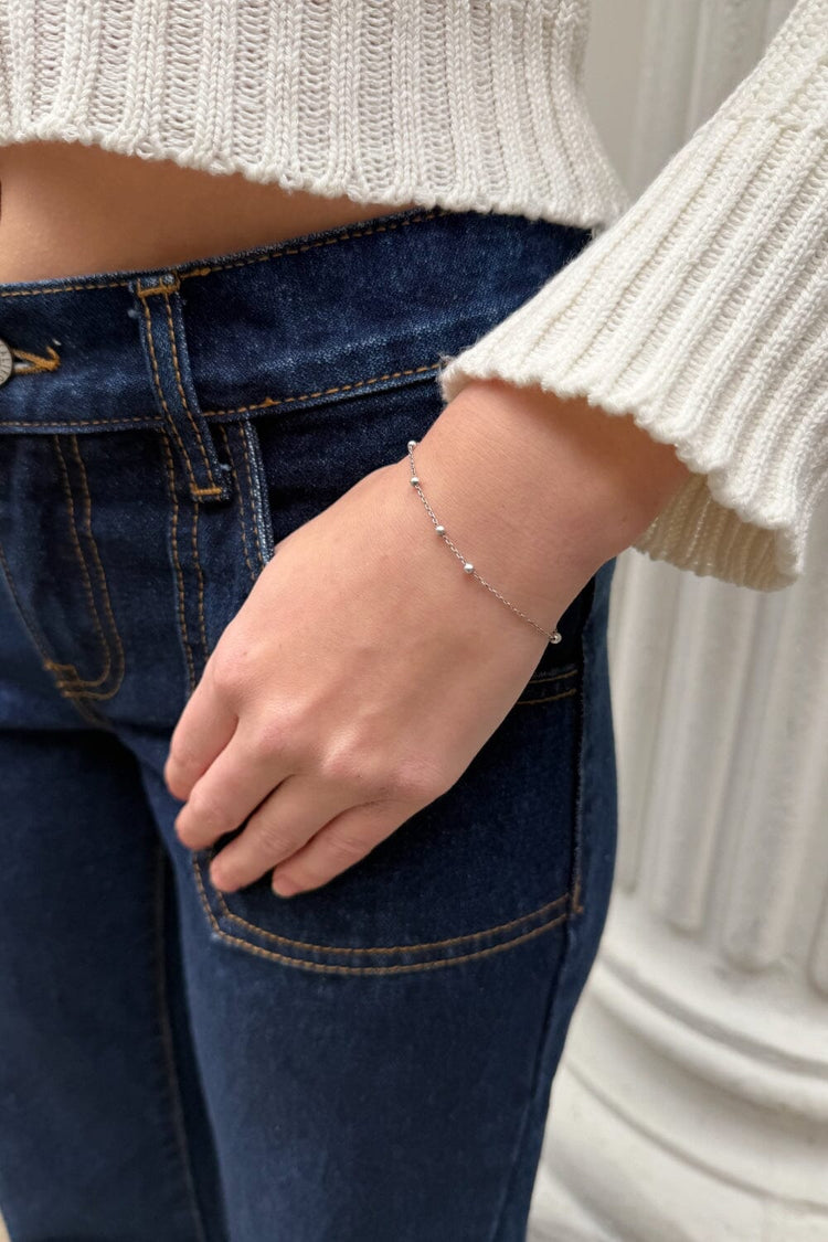 Thin Bracelet | Silver