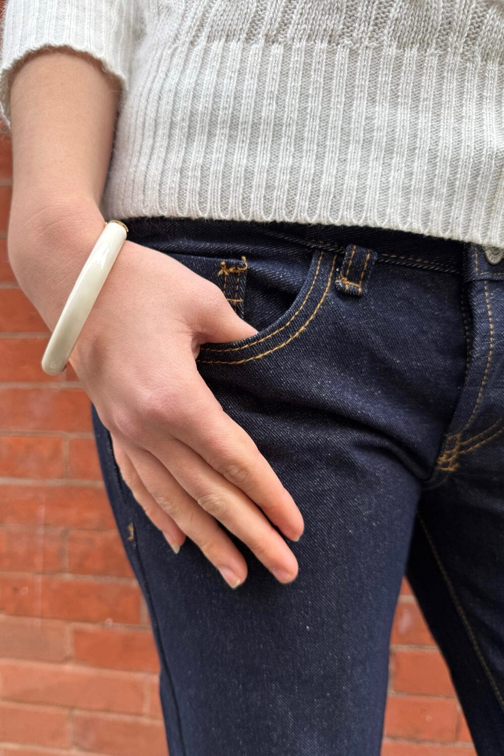 Rigid Bracelet | Gold