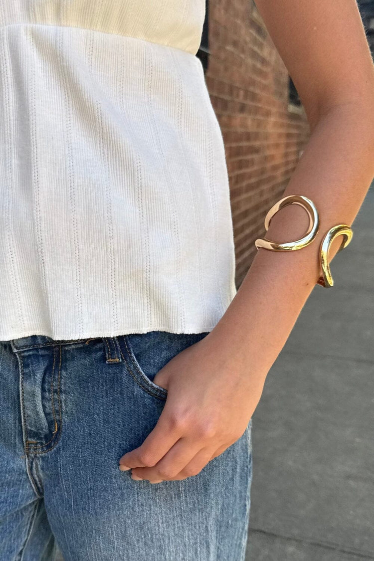 Spiral Arm Cuff | Gold