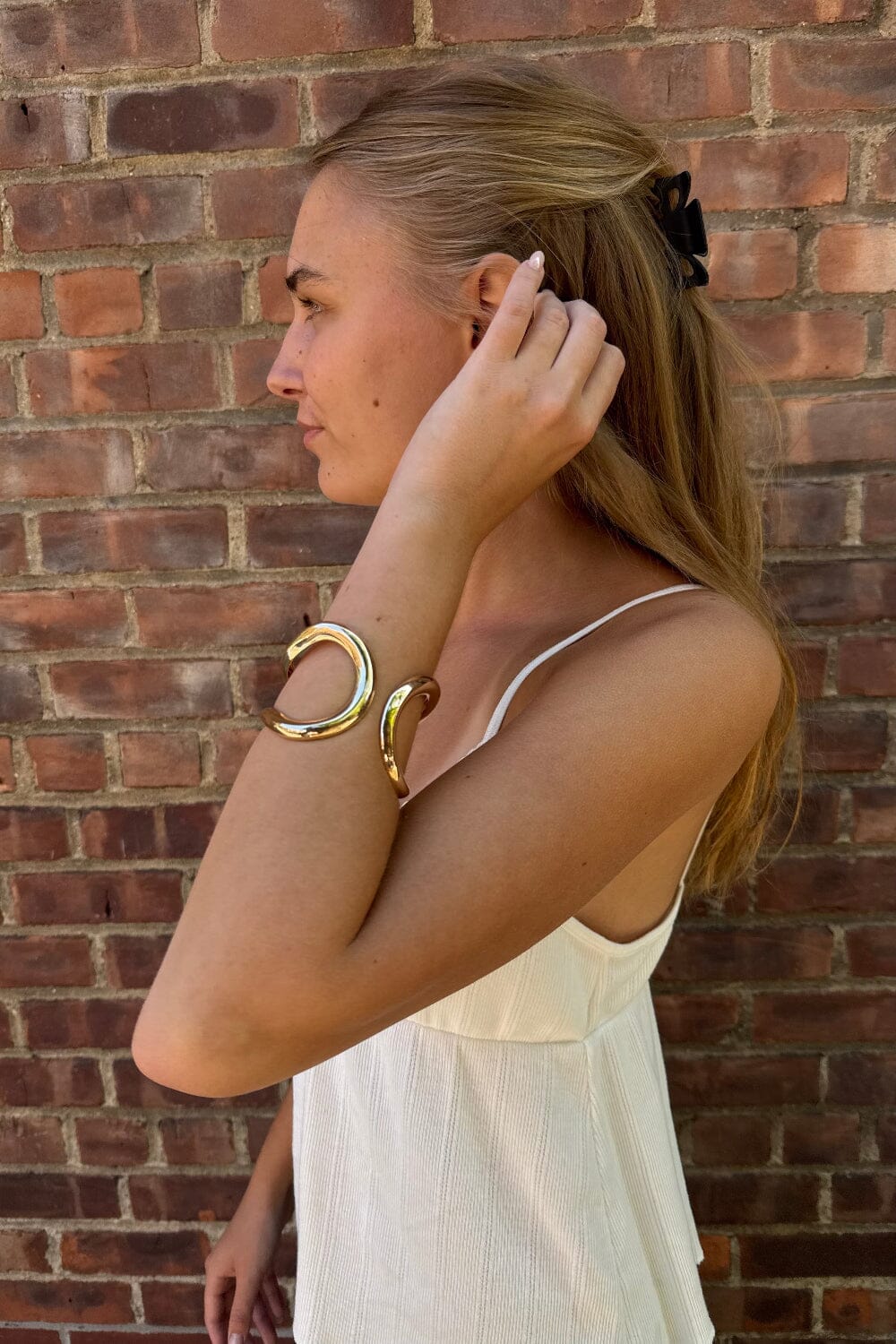 Spiral Arm Cuff | Gold