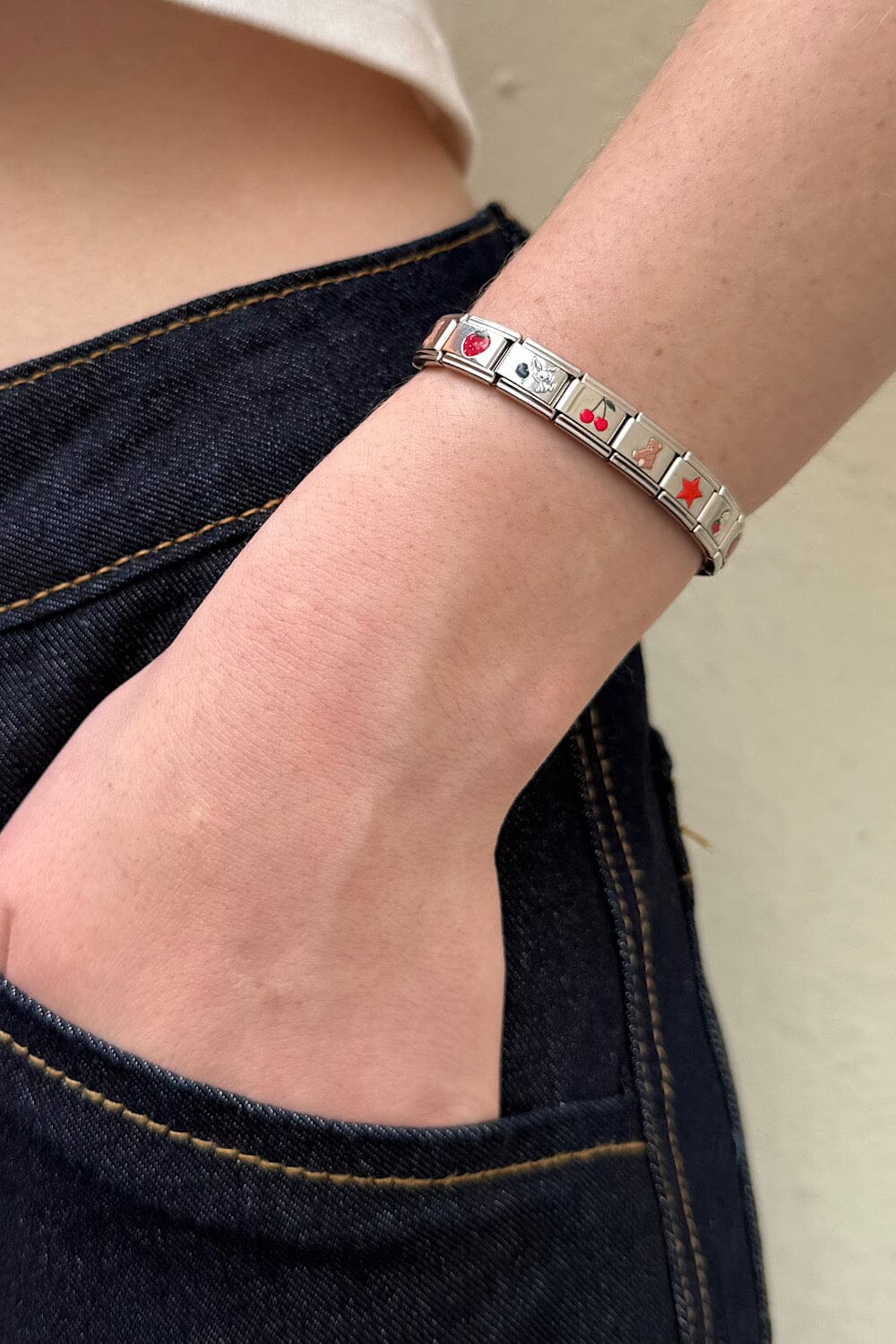 人気【Brandy Melville】ダブル チェーン ブレスレット 金/銀 ブレスレット – Brandy Melville Online Japan