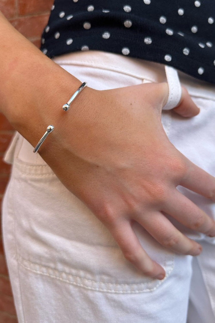 Bangle Bracelet | Silver